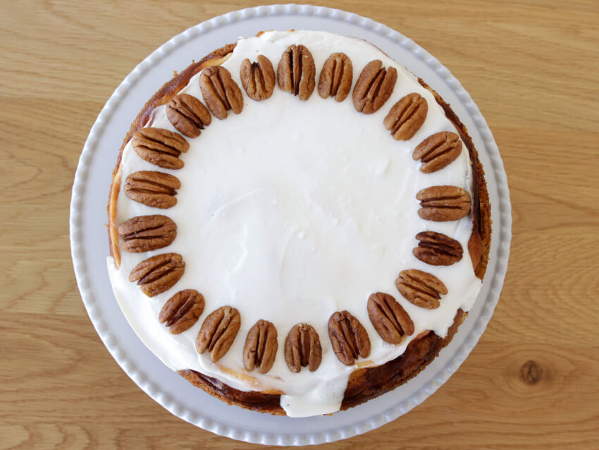 carrot cake cheesecake recipe