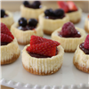 Mini Cheesecakes Recipe - The Cooking Foodie