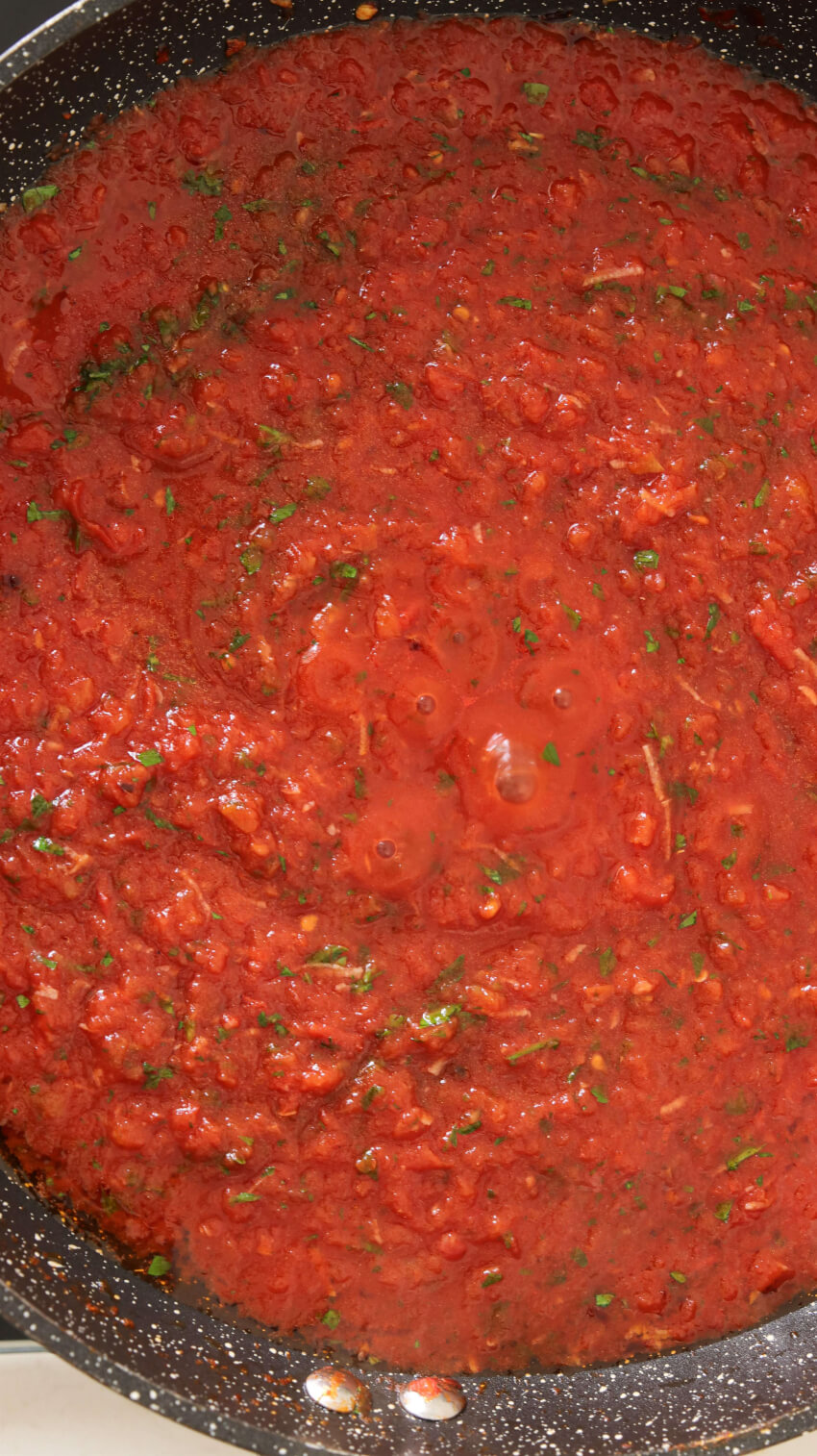 Pasta Arrabiata sauce