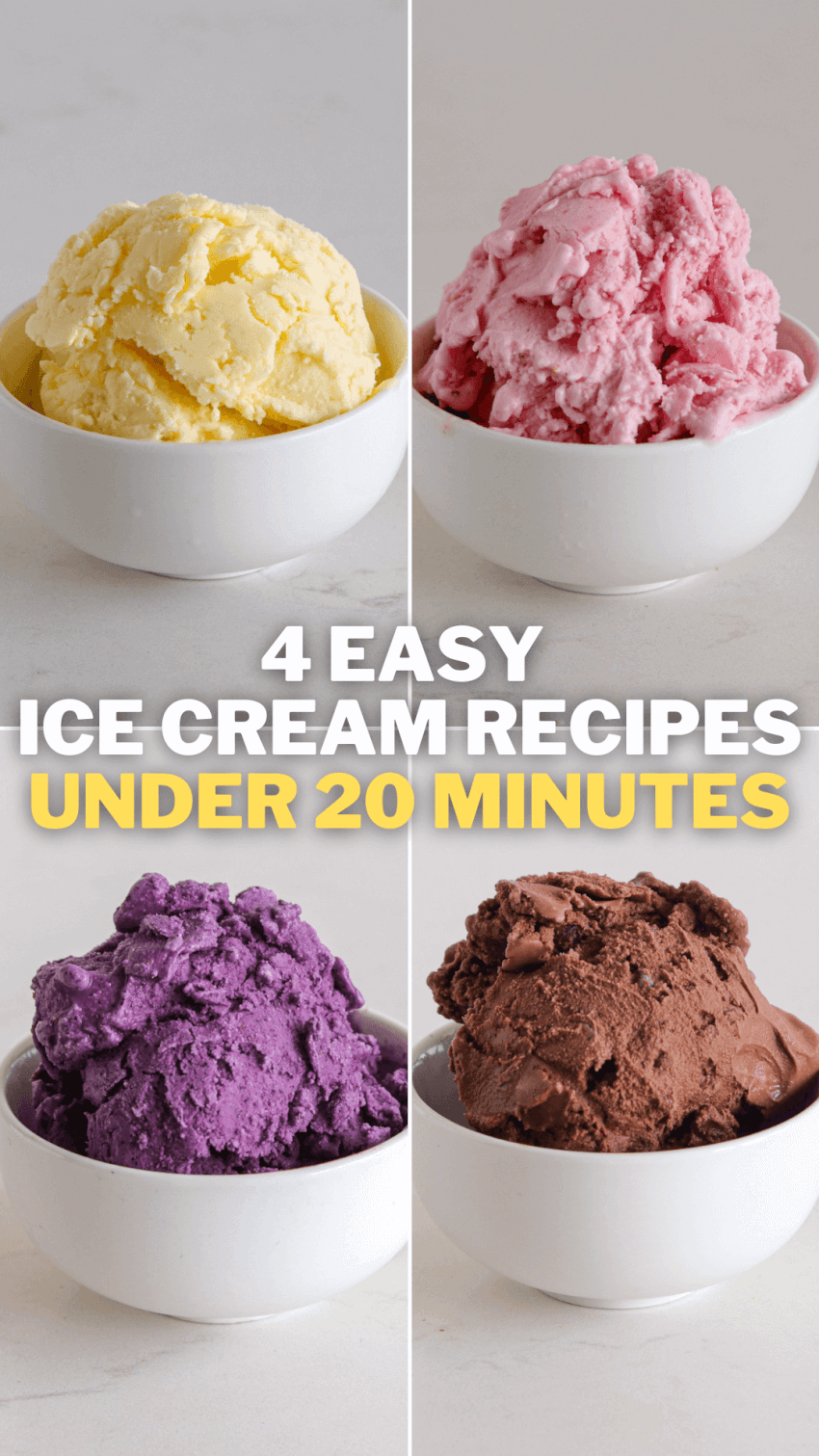 20 Delicious Ice Cream Recipes  Ice cream ball recipe, Ice cream recipes, Ice  cream maker recipes