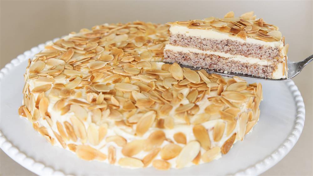 Almond Joy Poke Cake • Dance Around the Kitchen