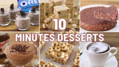 19 Tasty Desserts You Can Bake In Less Than 10 Minutes