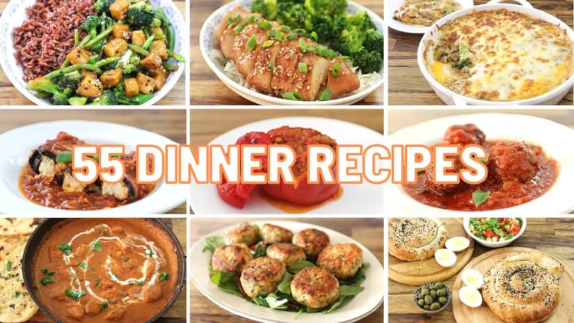 55 Easy Dinner Recipes That Anyone Can Make - The Cooking Foodie