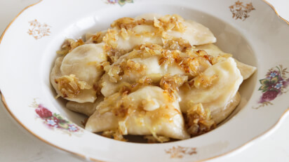 Vareniki Ukrainian Russian Potato Dumplings