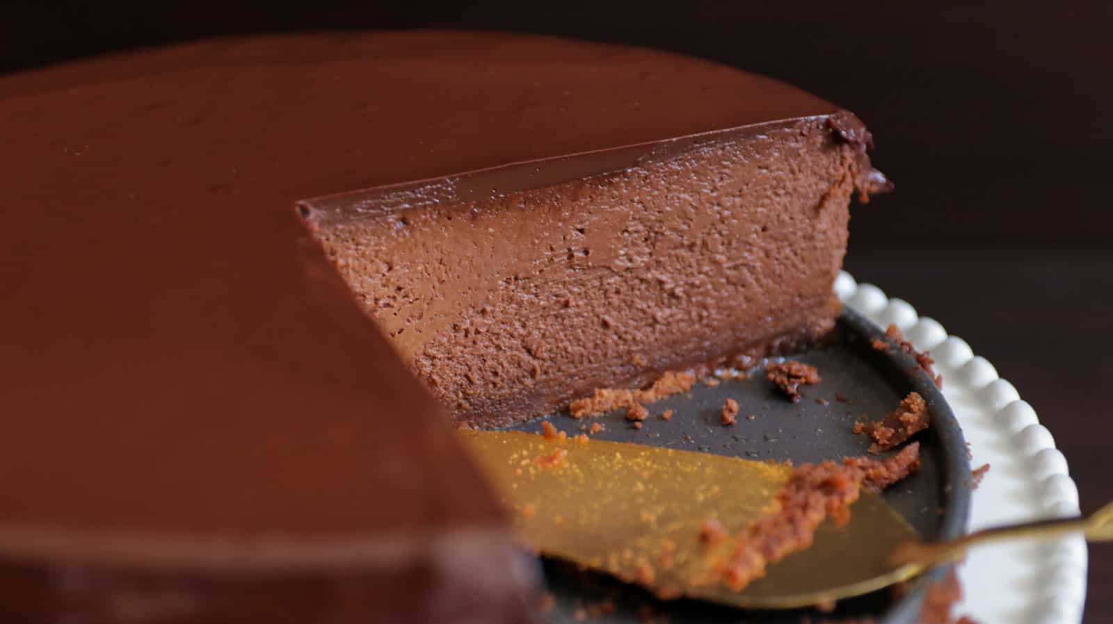 chocolate cheesecake