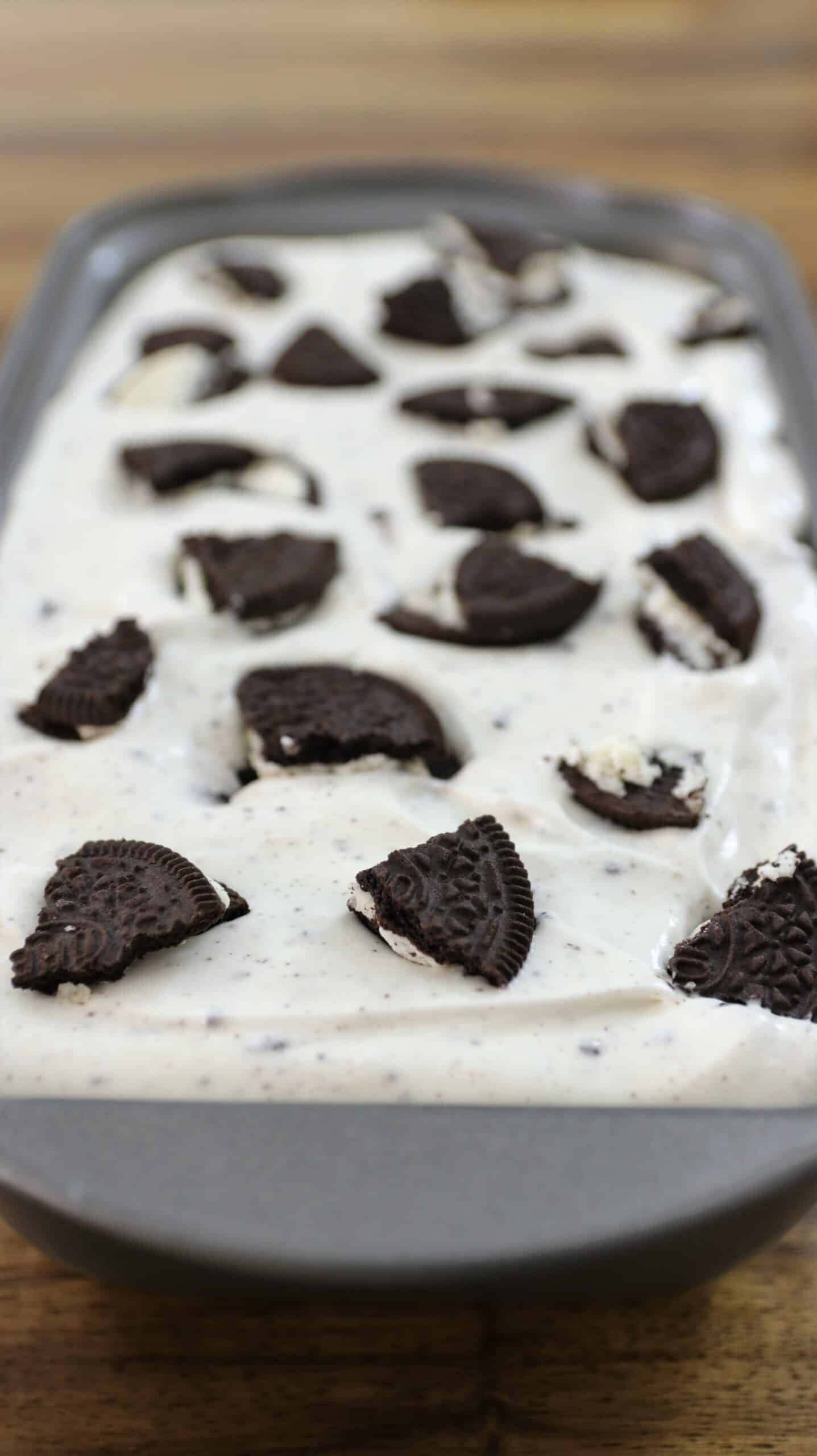 oreo ice cream recipe