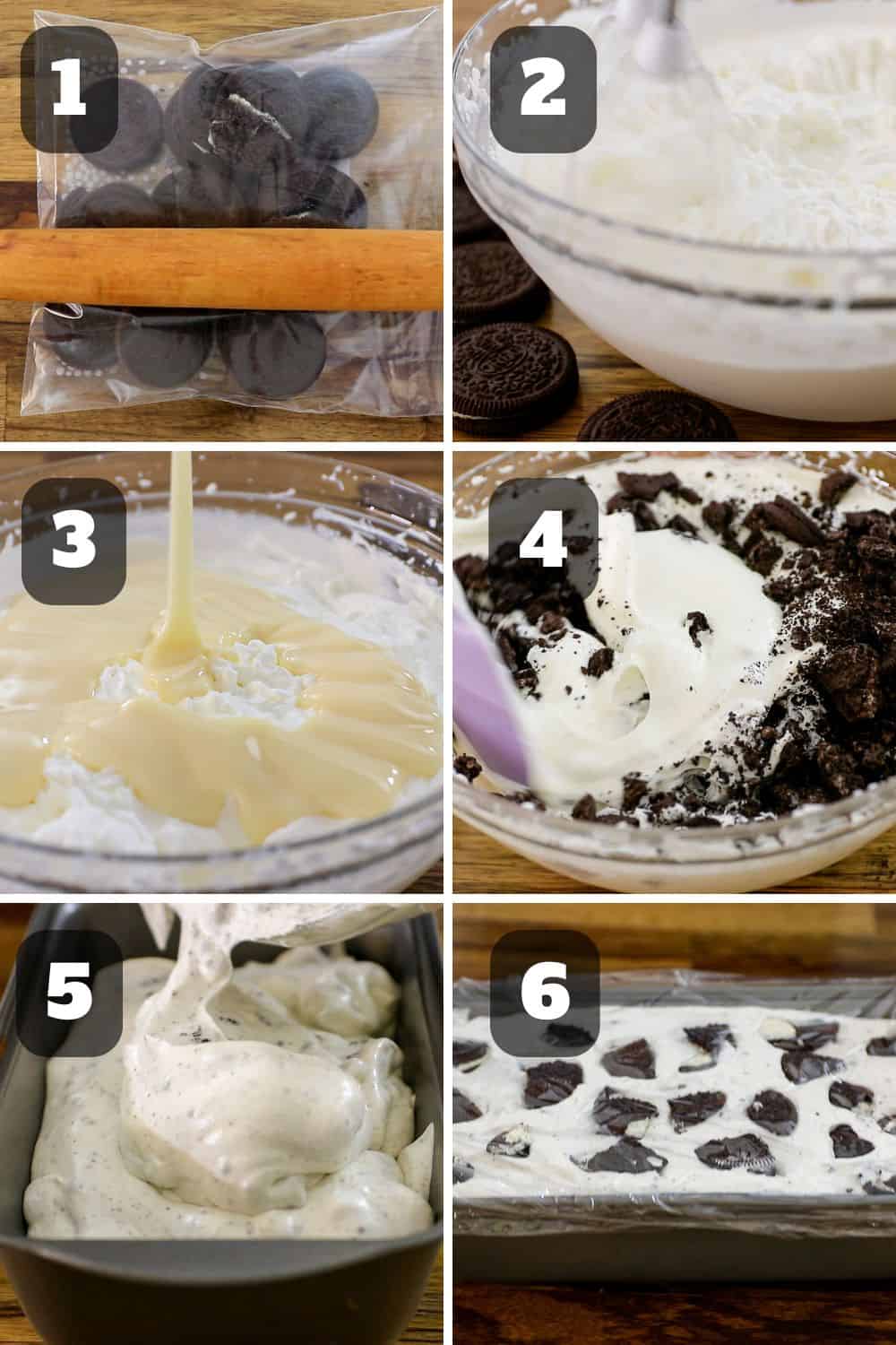 how to make oreo ice cream. Step by step guide 