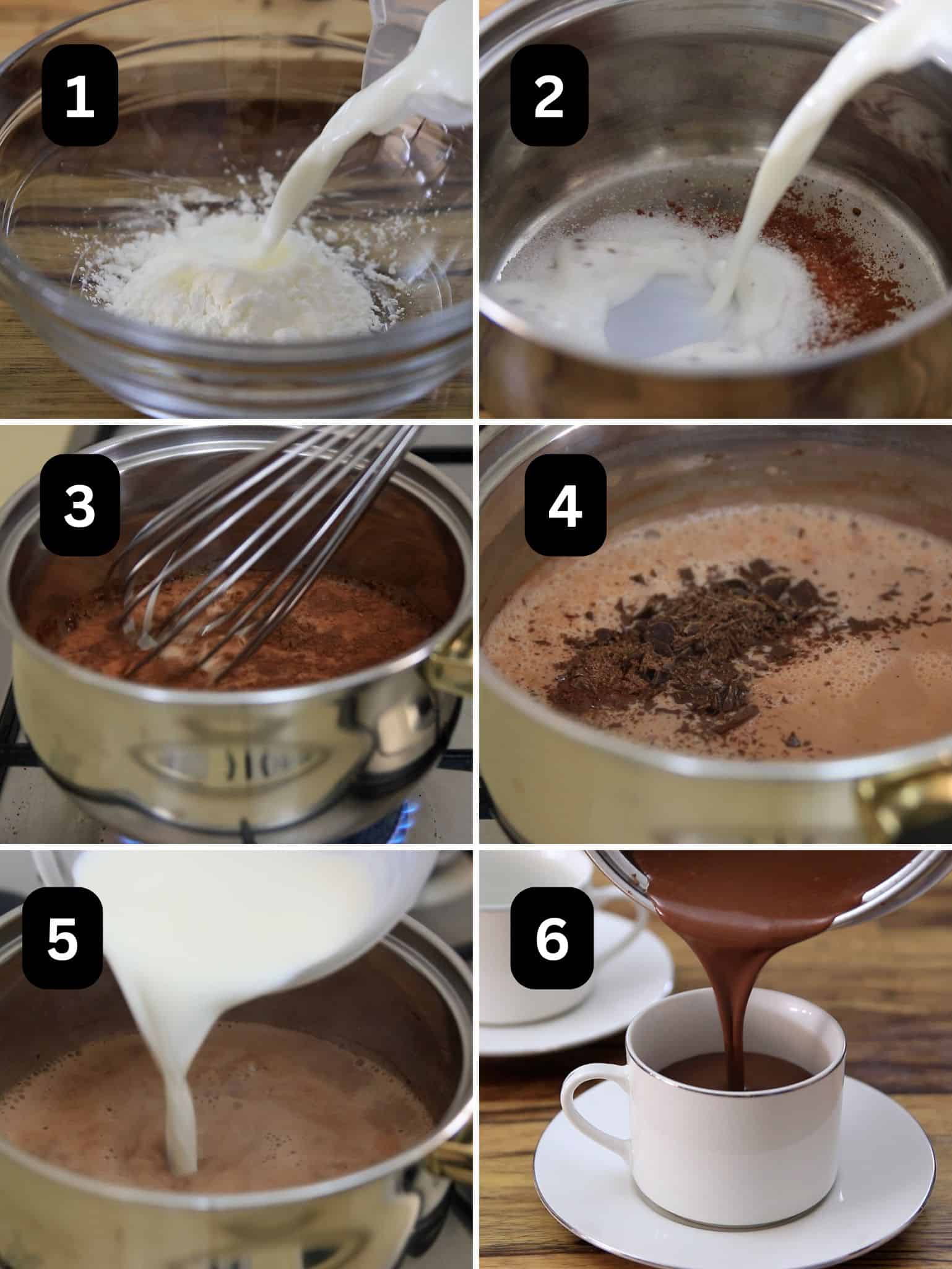 how to make thick hot chocolate