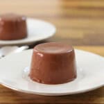 chocolate panna cotta