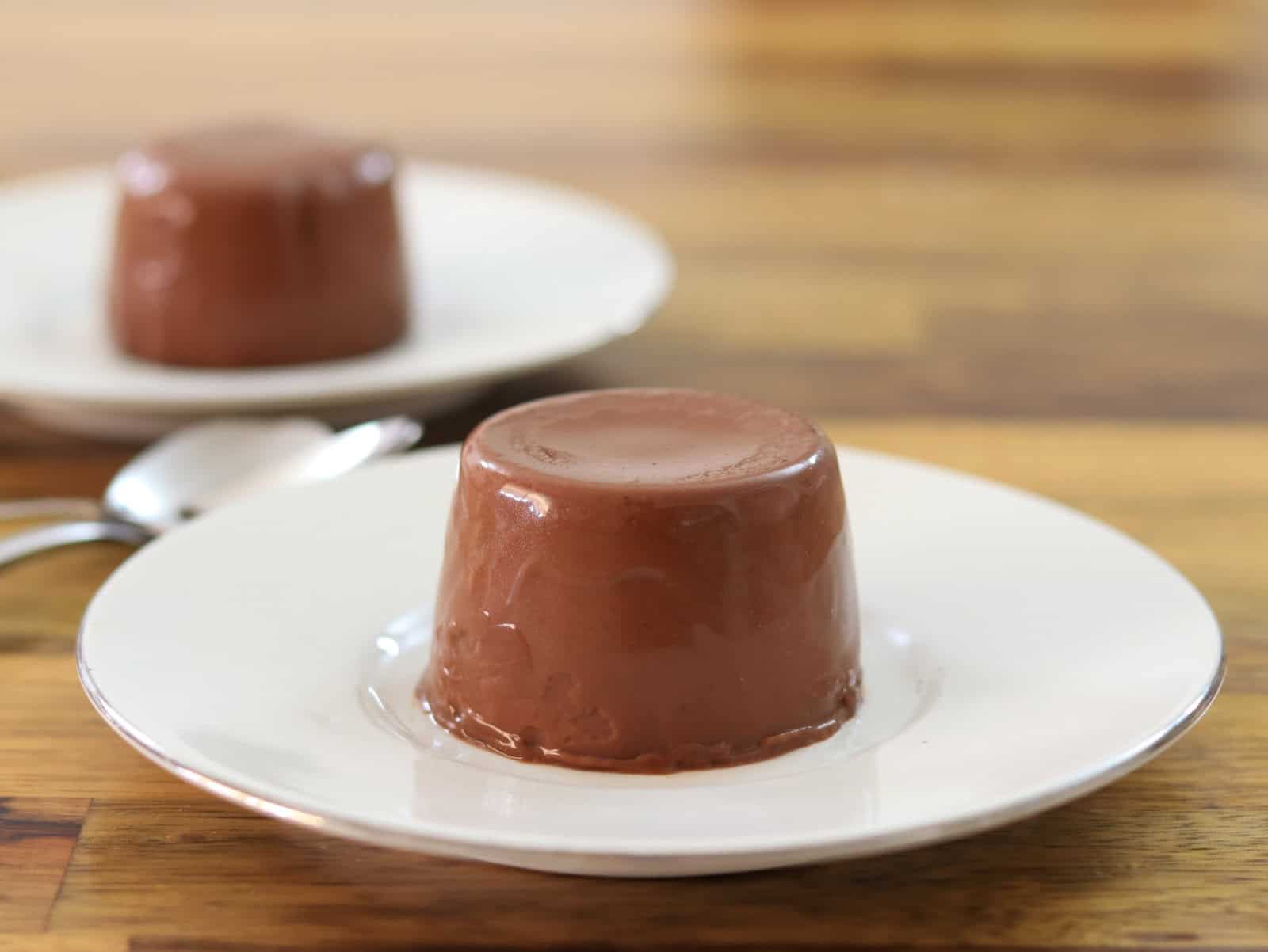 chocolate panna cotta