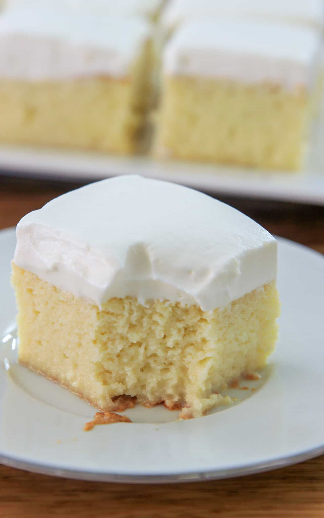 moist tres leches cake