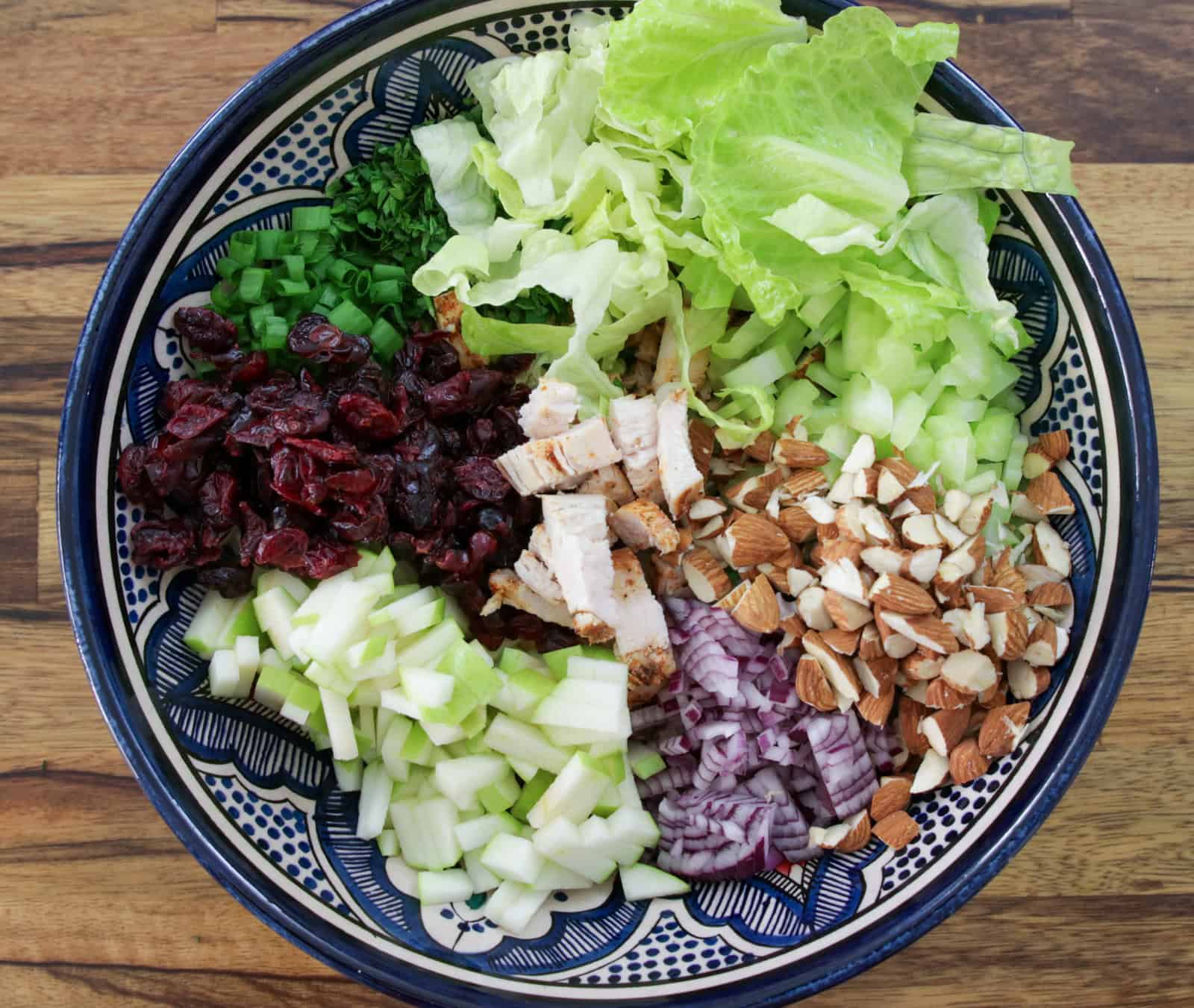 chicken salad ingredients without the dressing