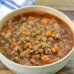 delicious lentil soup