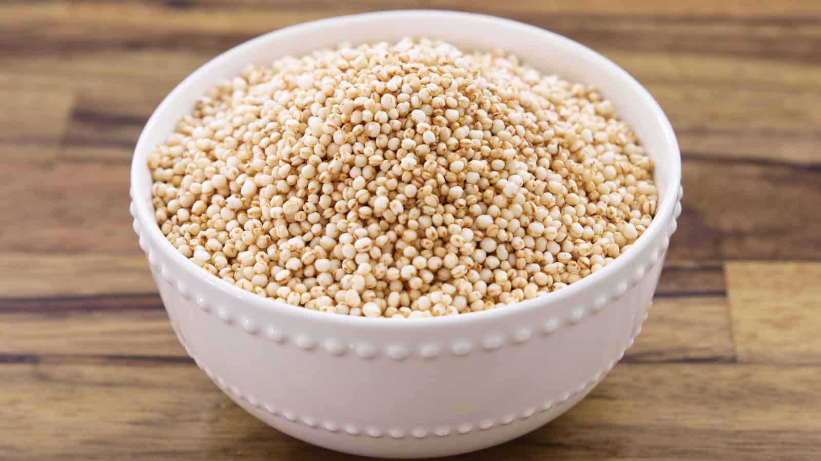 puffed quinoa