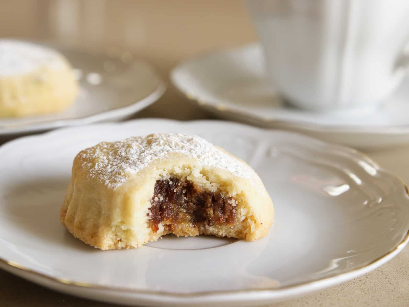 Maamoul cookie stuffed with dates