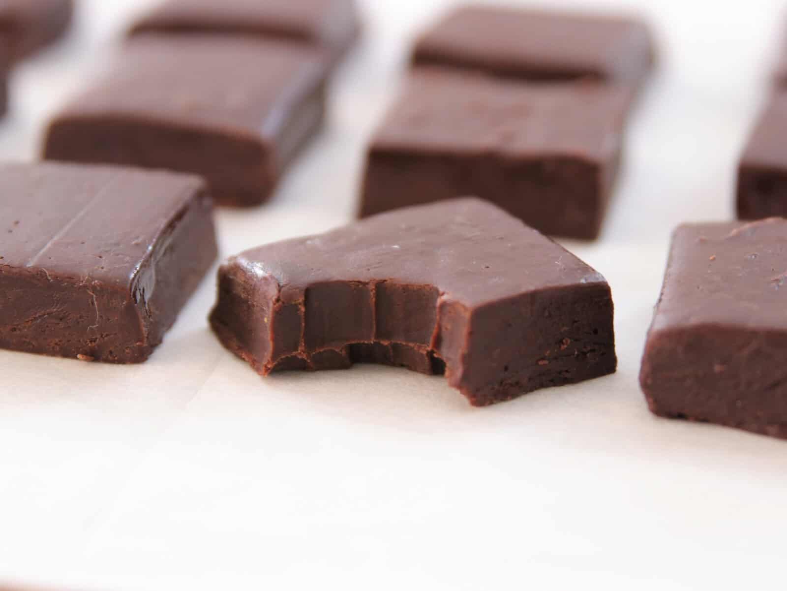 3-ingredient chocolate fudge