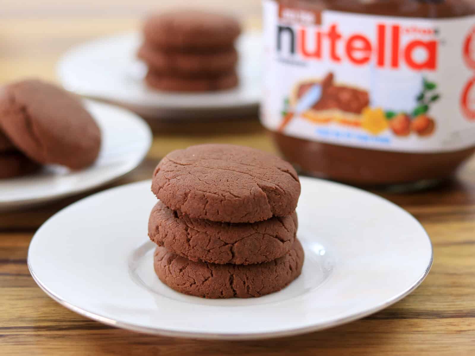 3-ingredient Nutella cookies