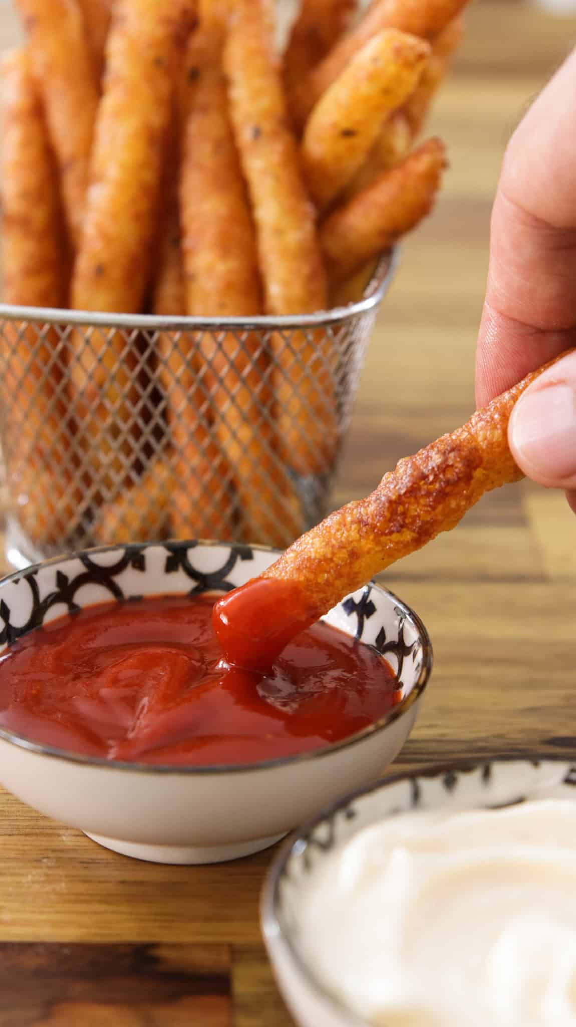 Mashed potato fries