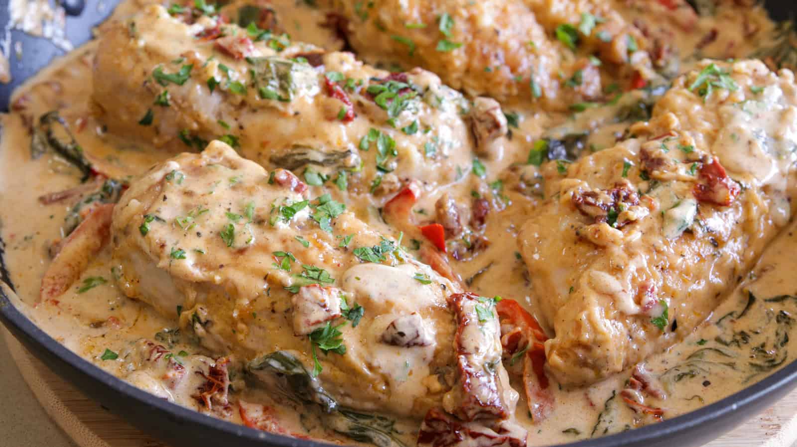 Creamy Tuscan Chicken Recipe