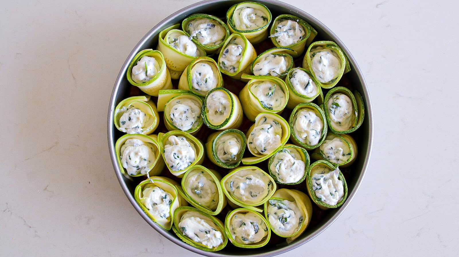 Zucchini Roll-Ups Recipe | Easy Zucchini Rollatini