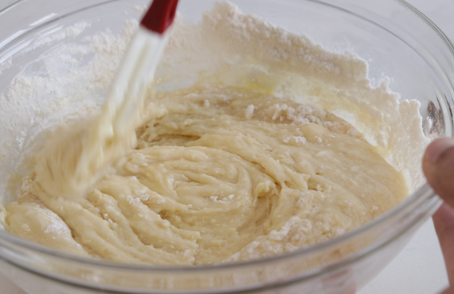 Prepare the Dough for chocolate thumbprint cookies