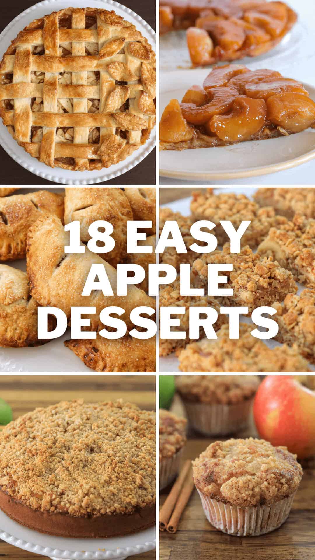 18 easy apple dessert recipes