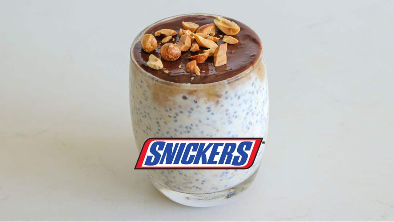 Snickers Overnight Oats Recipe