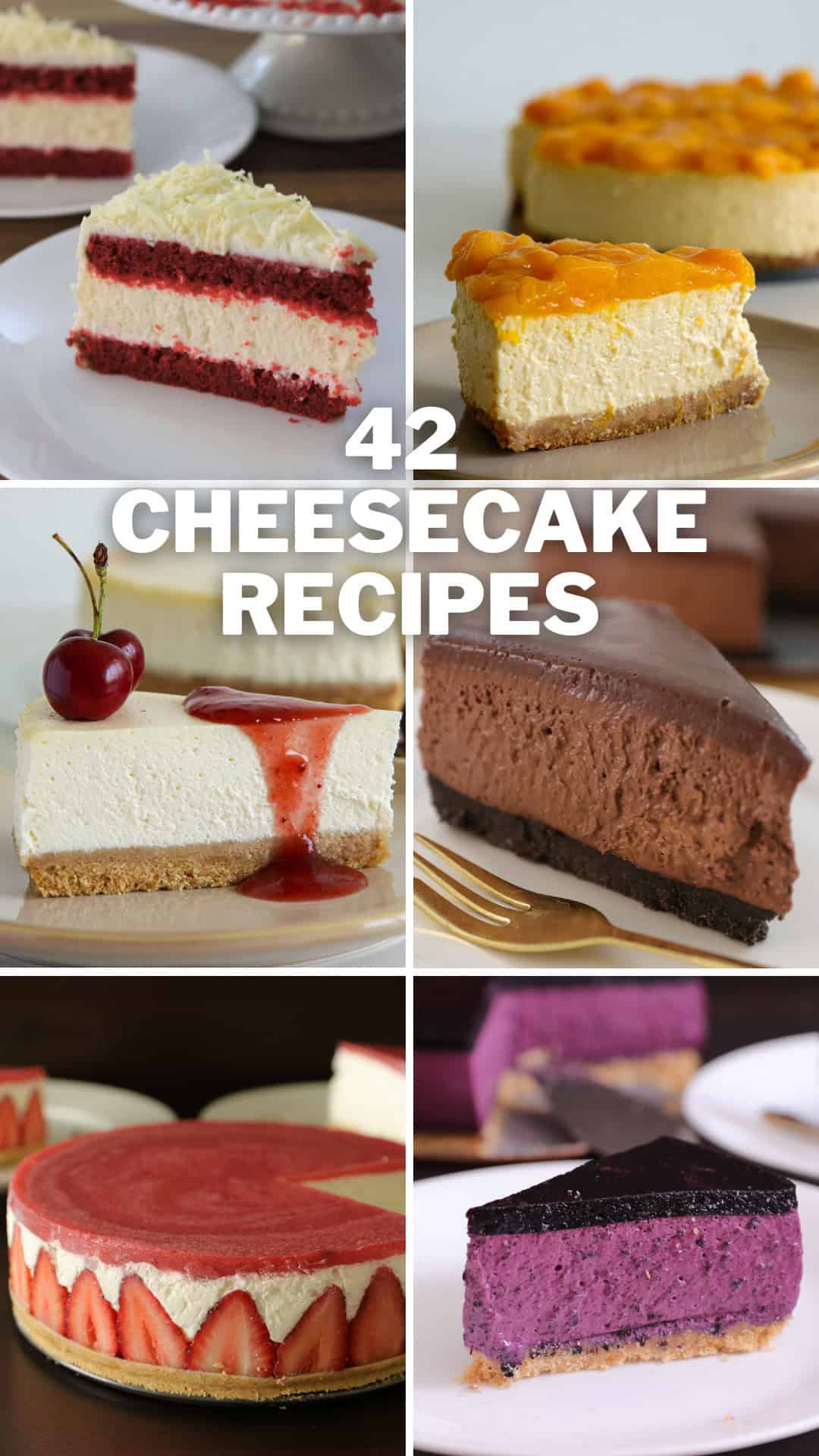 42 cheesecake recipes