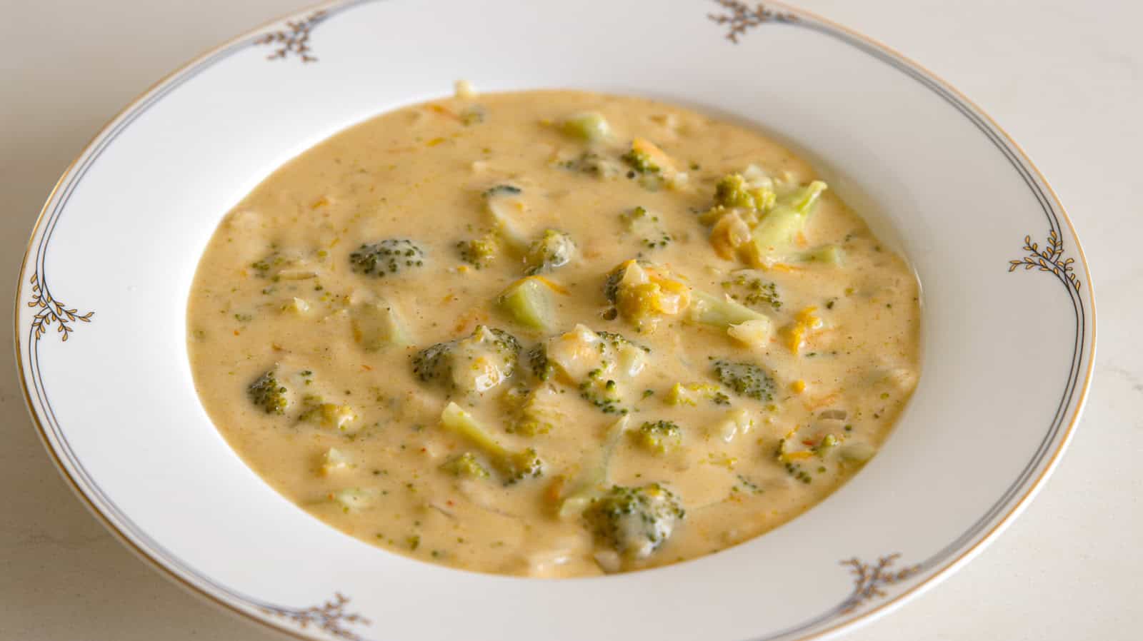 Broccoli Cheddar Soup Recipe