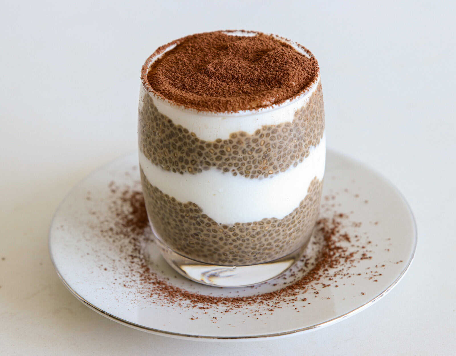 viral tiramisu chia seed pudding
