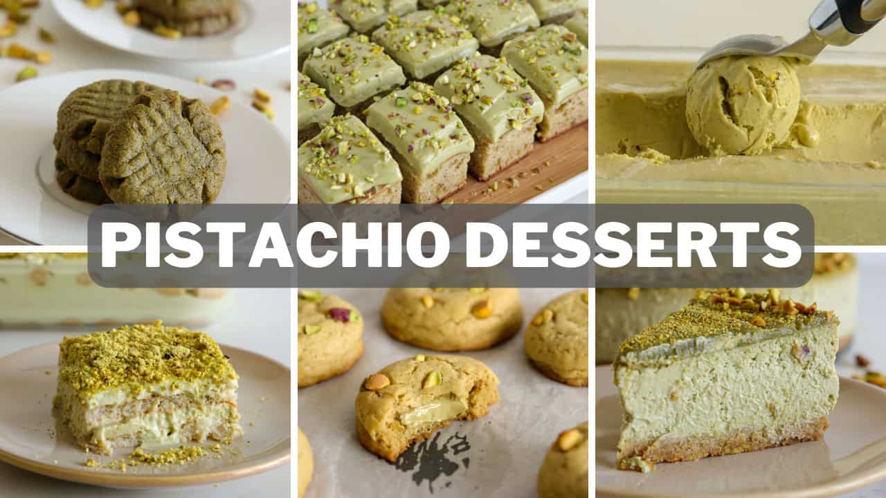 Pistachio desserts (3)