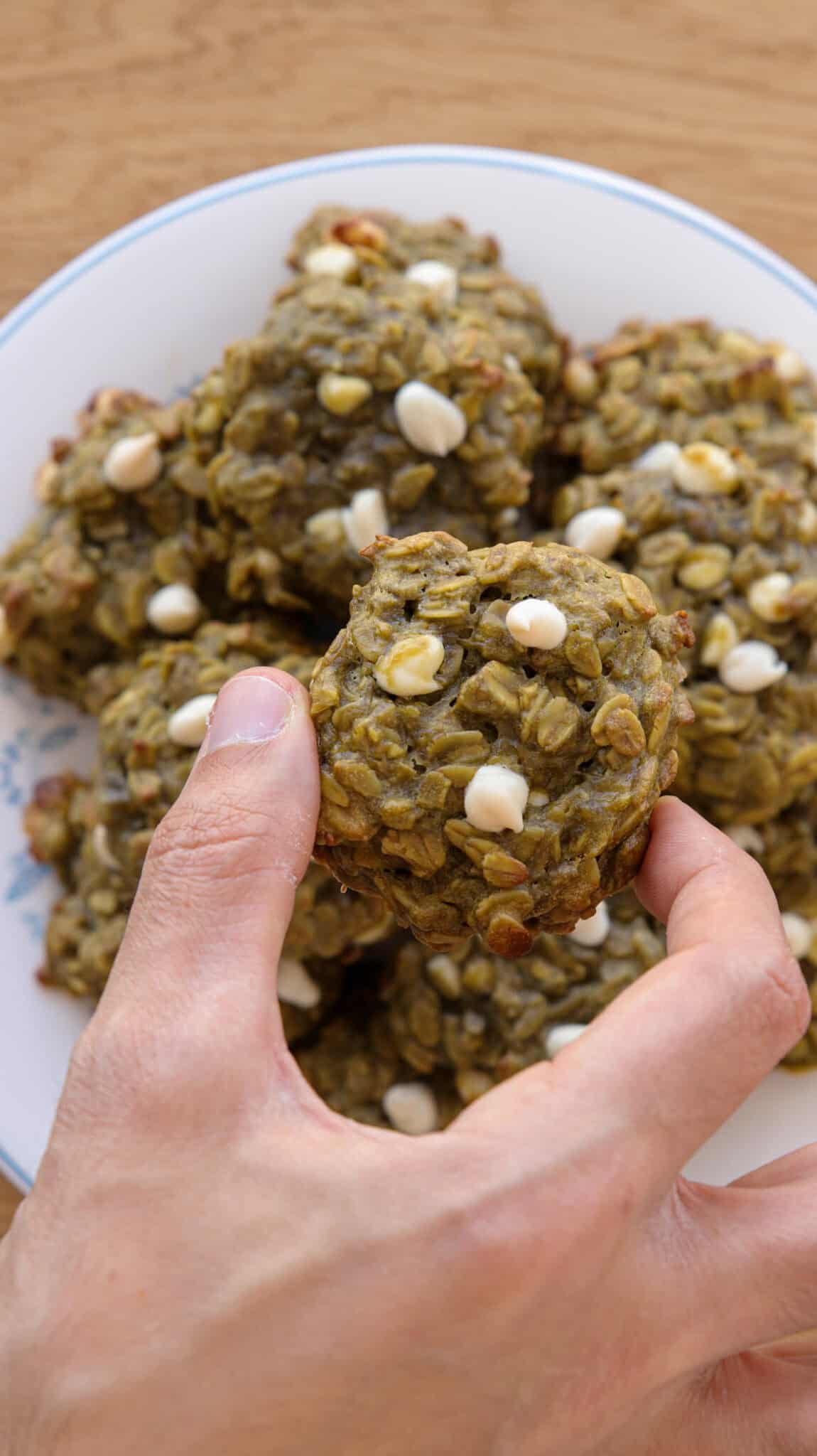 Oatmeal Pistachio Cookies