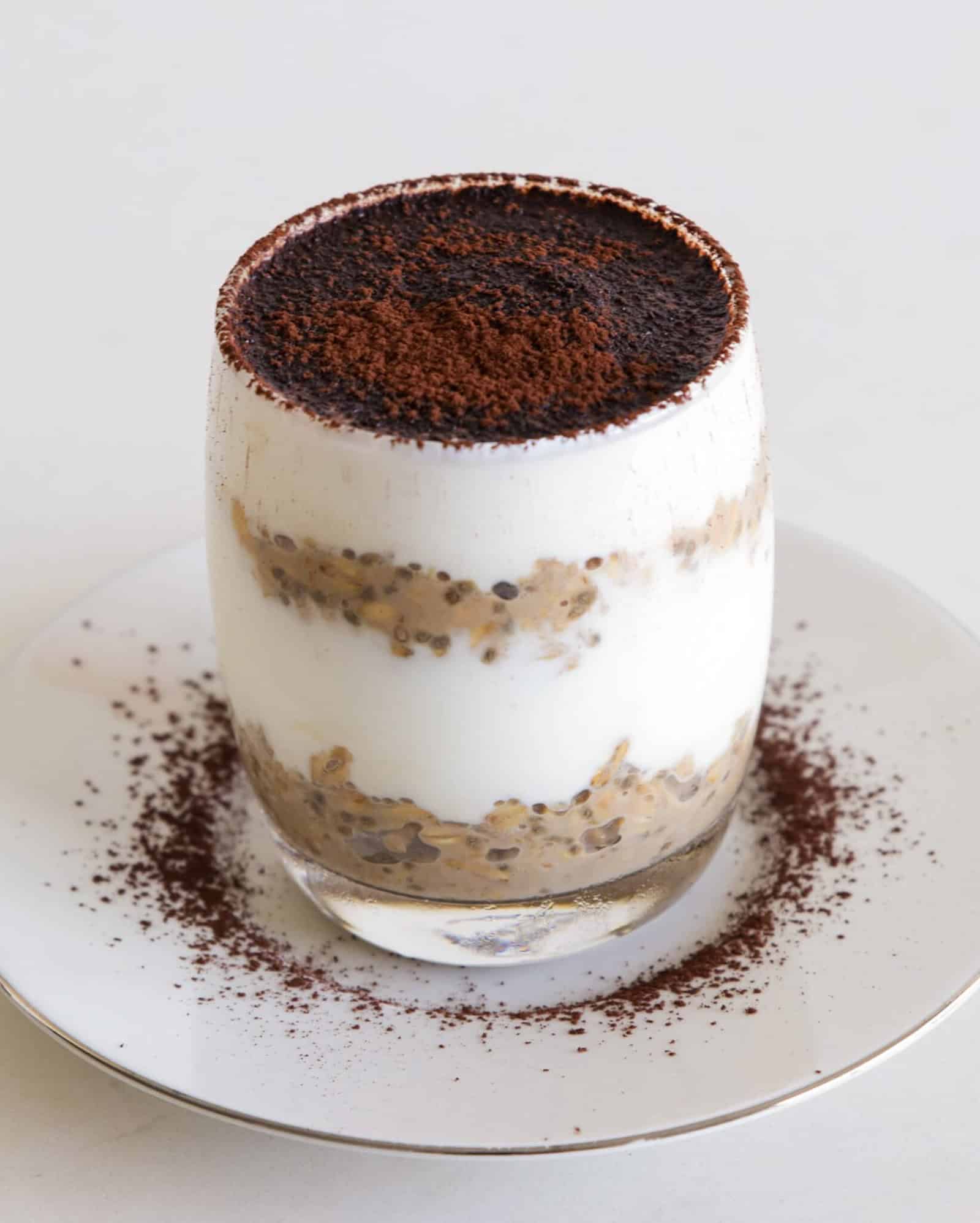 tiramisu overnight oats