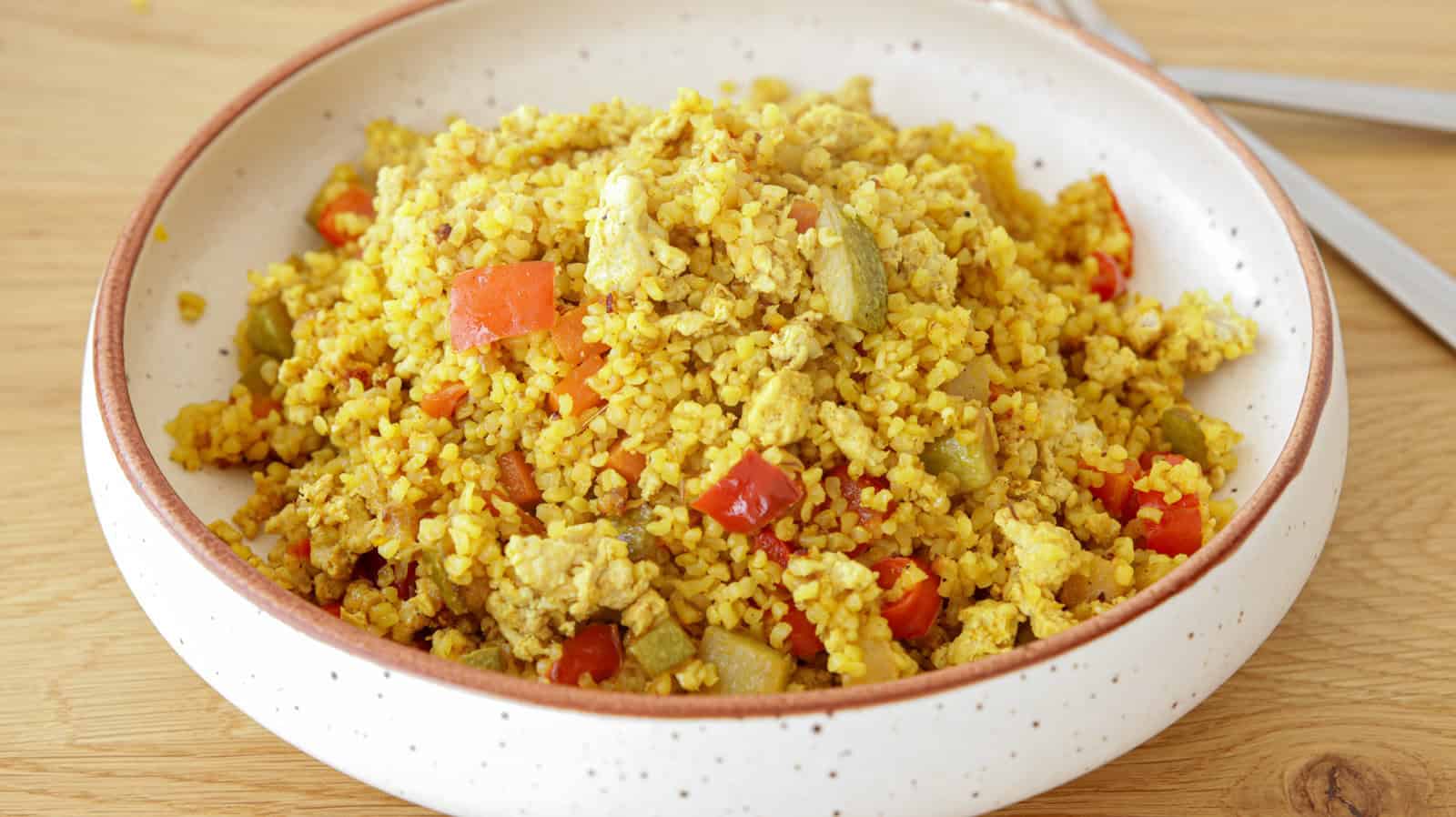 One Pot Chicken Bulgur Recipe