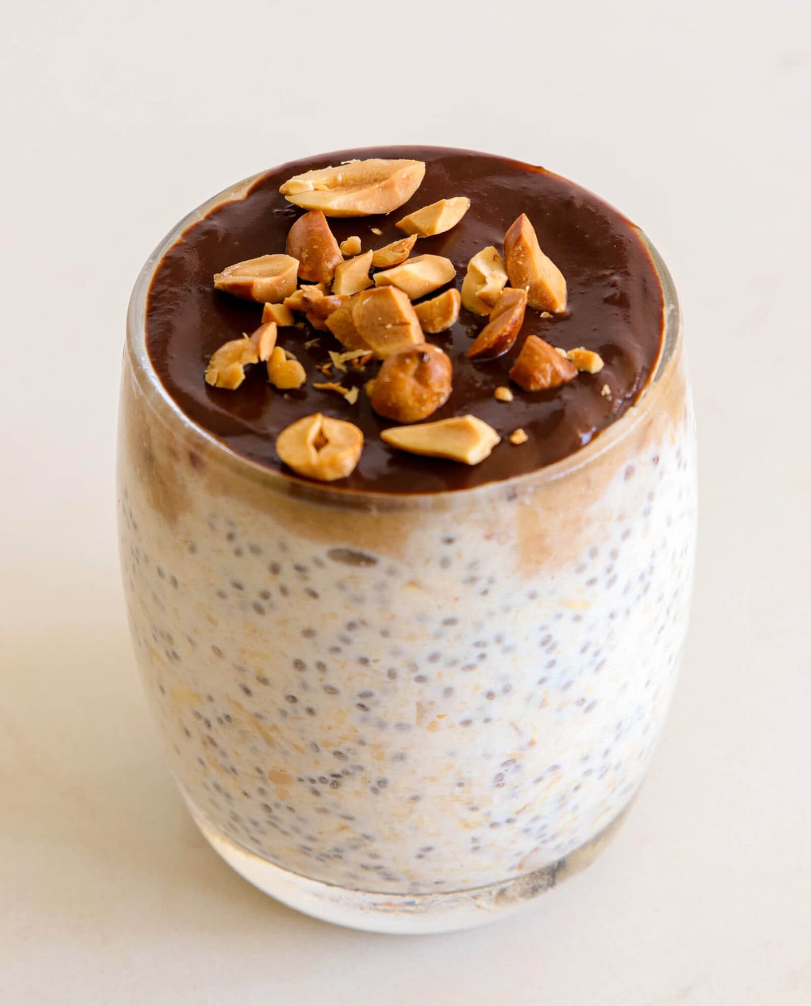 snickers overnight oats