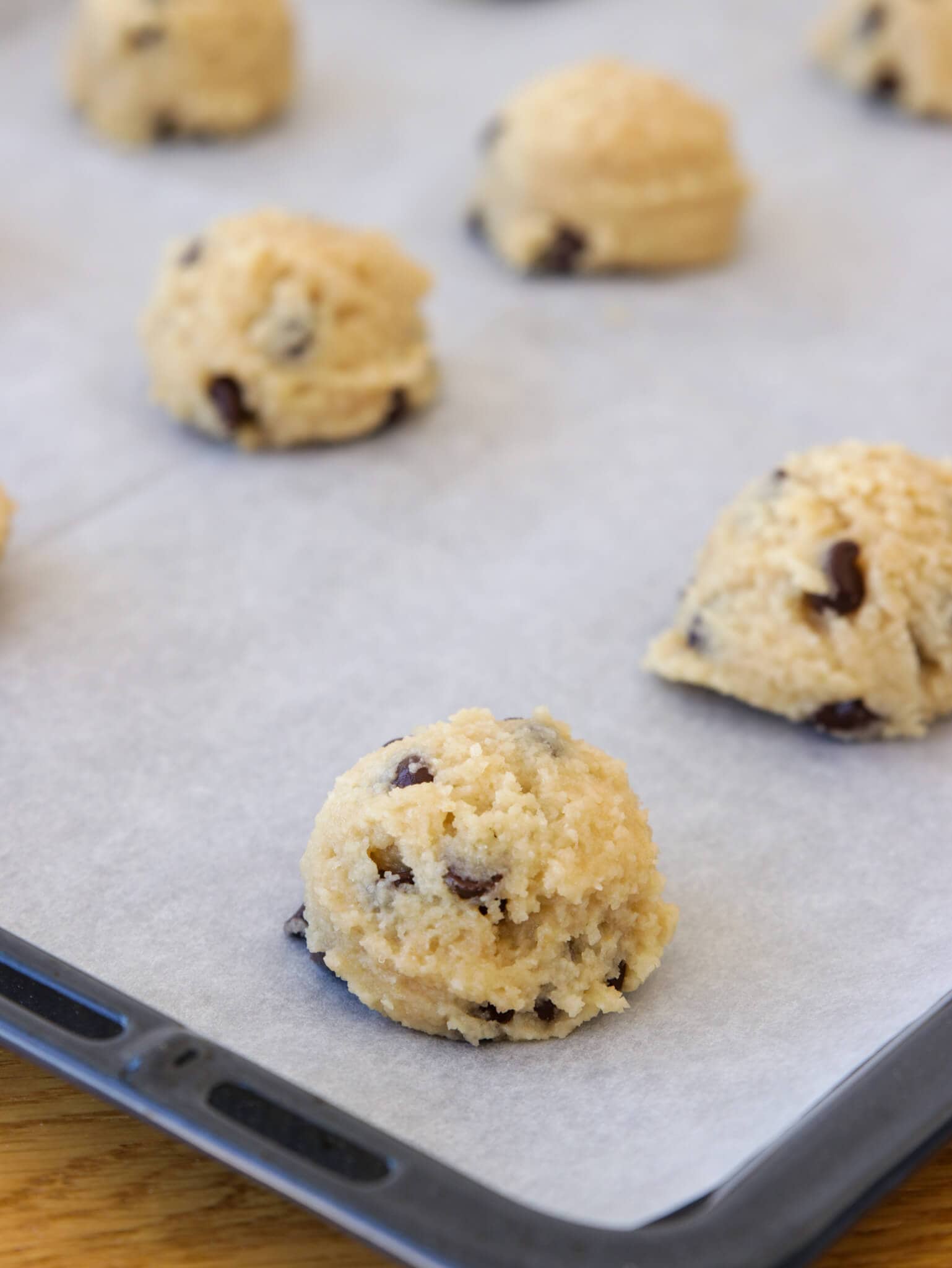 almond flour cookie dough balls