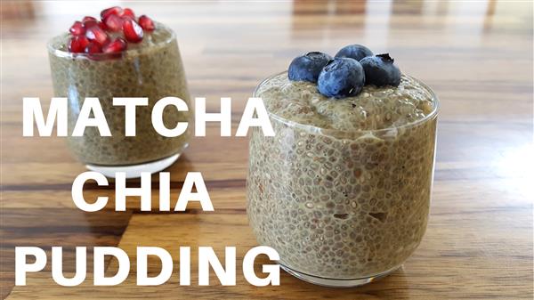 Matcha Chia Pudding Recipe