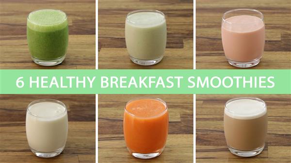 6 Quick and Easy Healthy Shakes & Smoothies