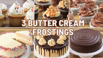 How to Make Buttercream Frosting – 3 Easy Recipes