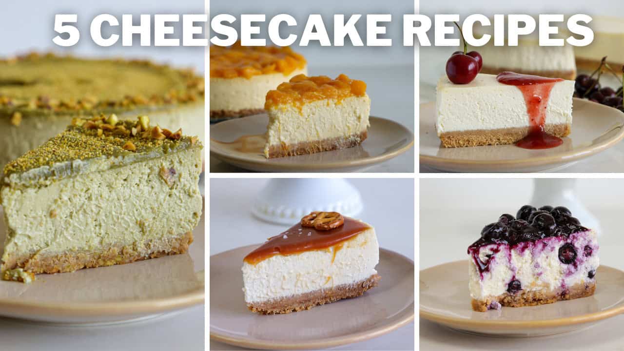 5 cheesecake recipes