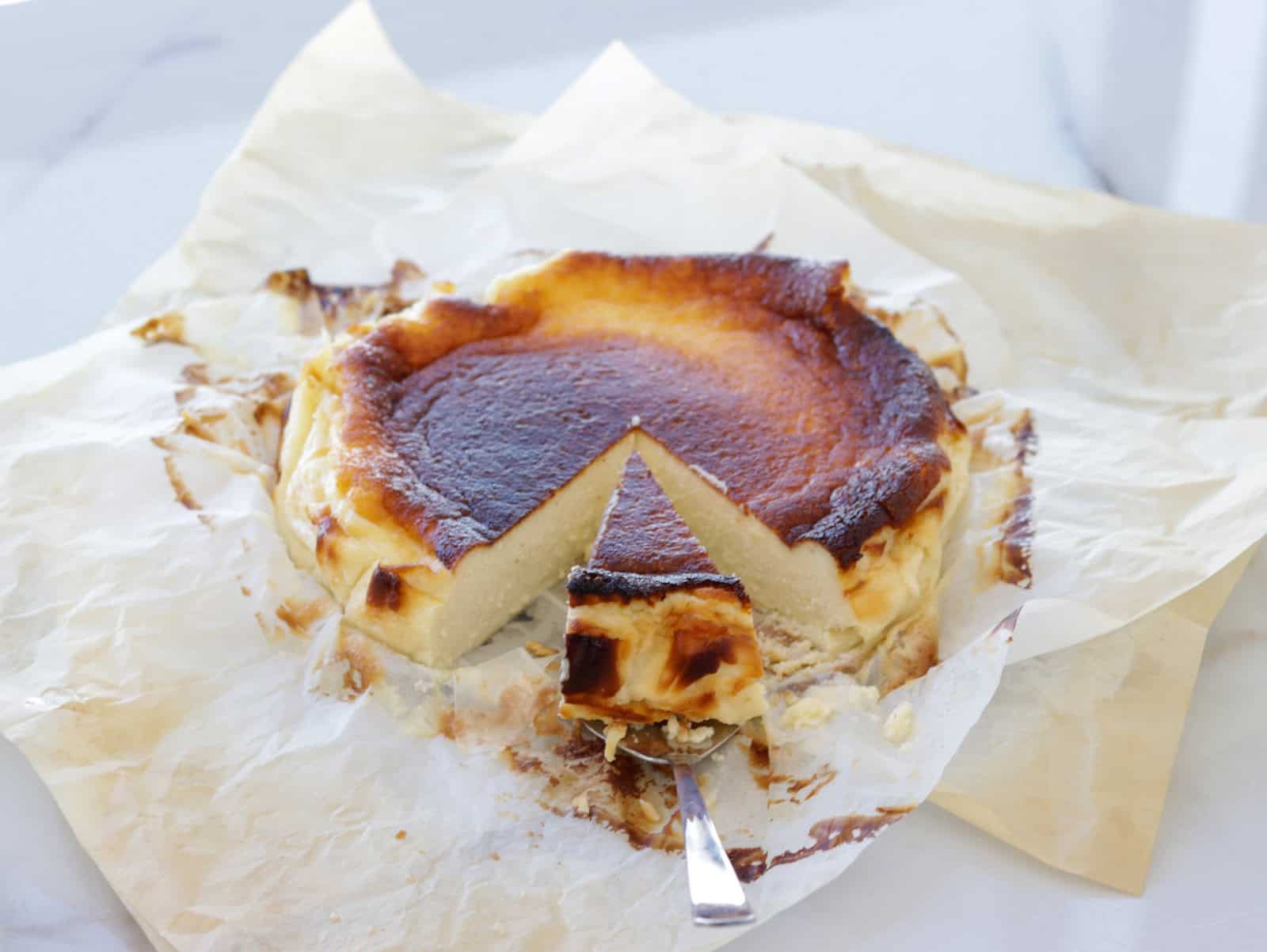 san Sebastian cheesecake