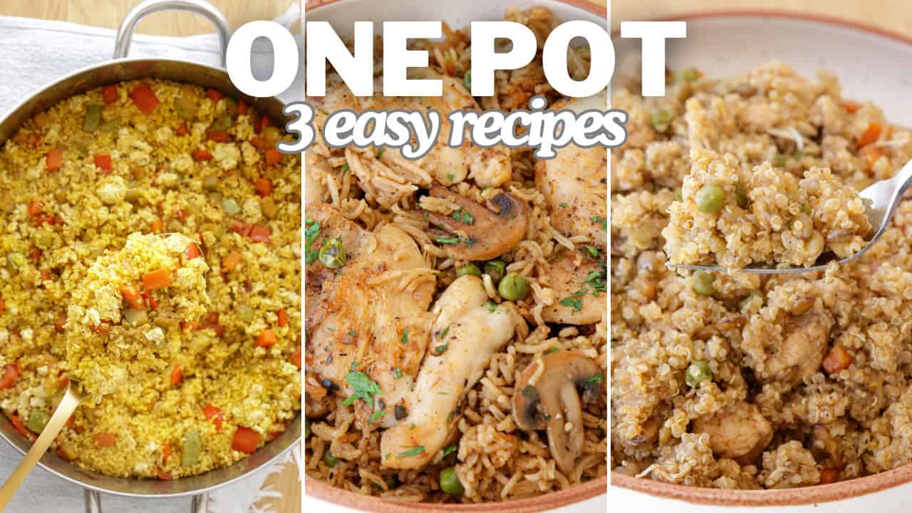 3 easy one pot chicken recipes