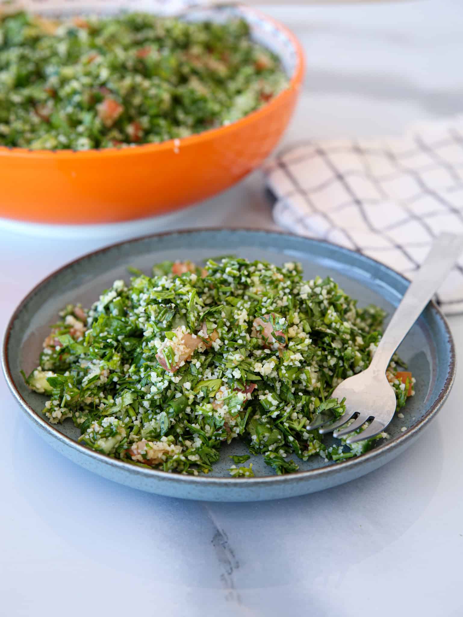 Lebanese tabbouleh salad