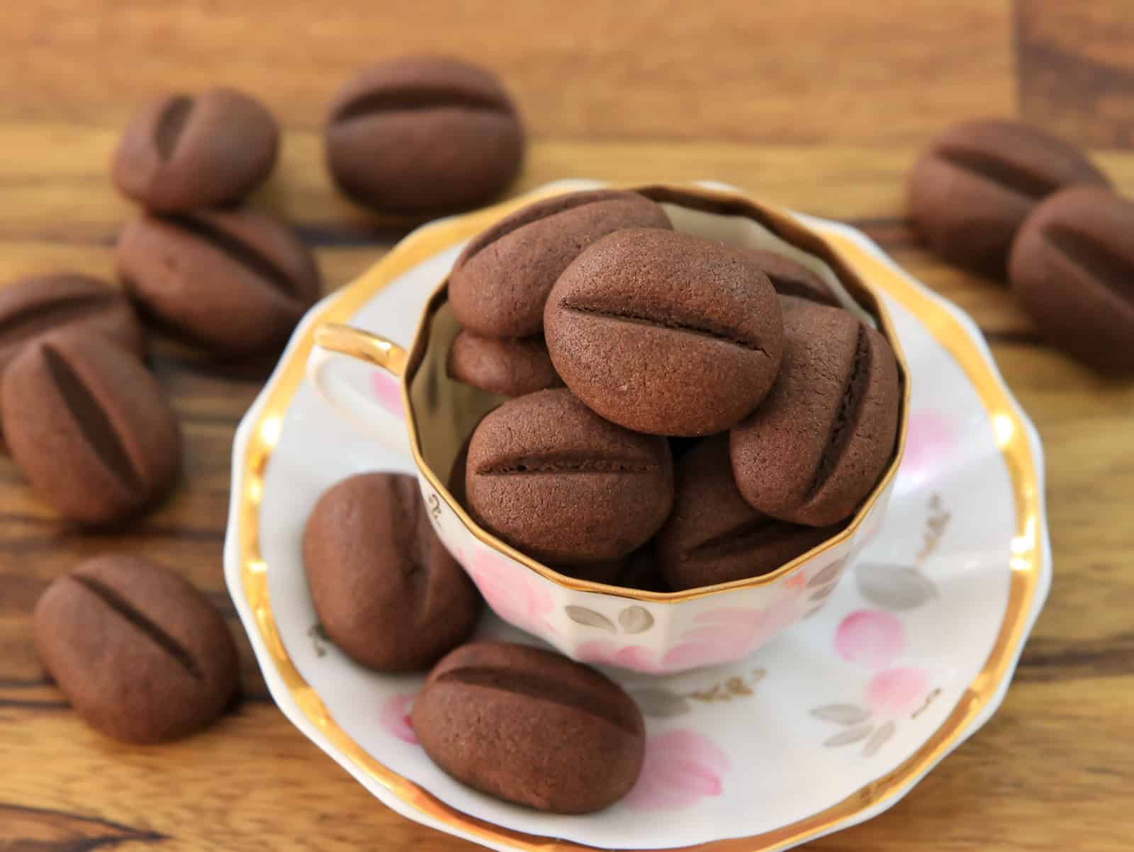 coffee bean cookies