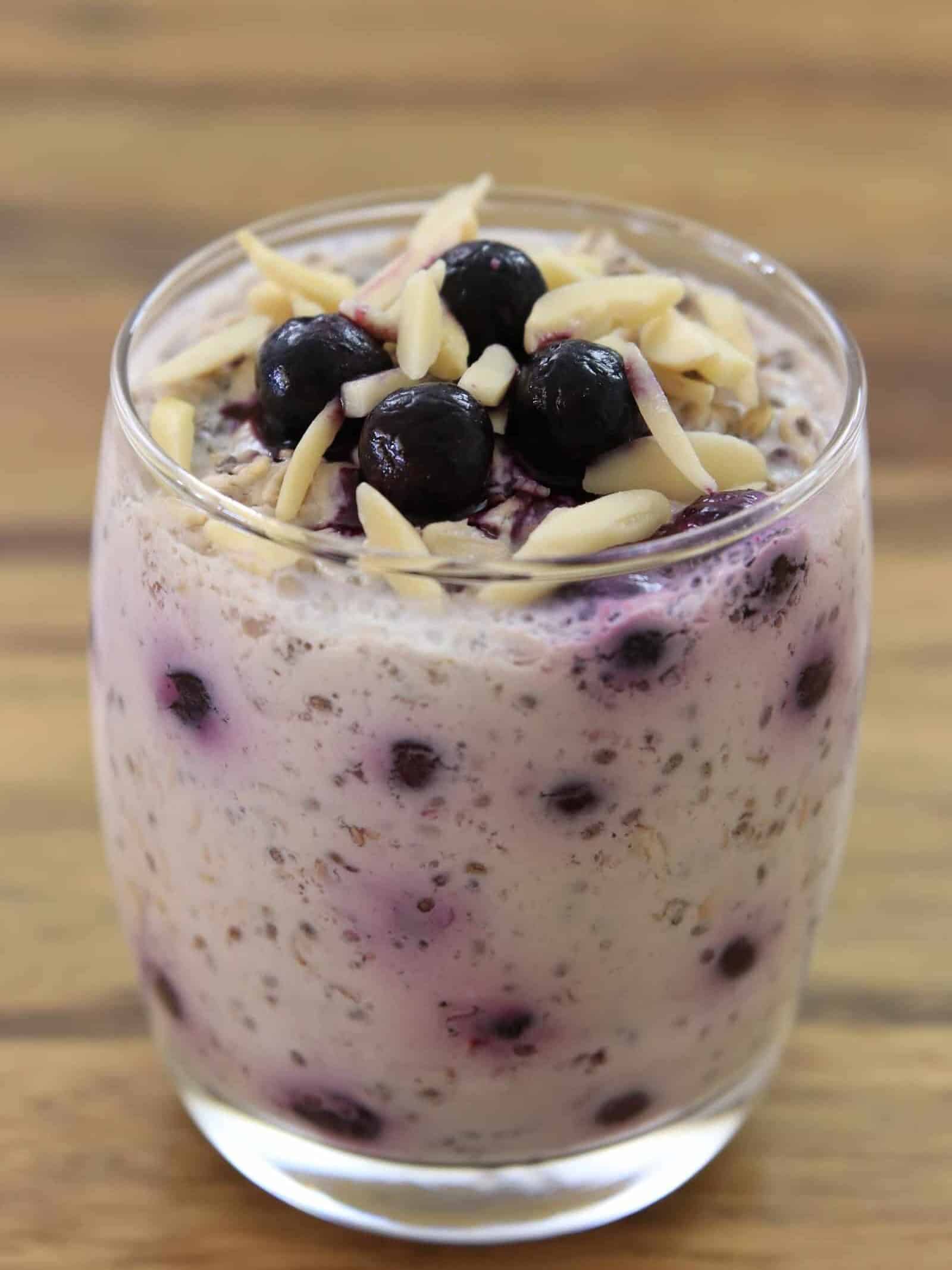 blueberry overnight oats