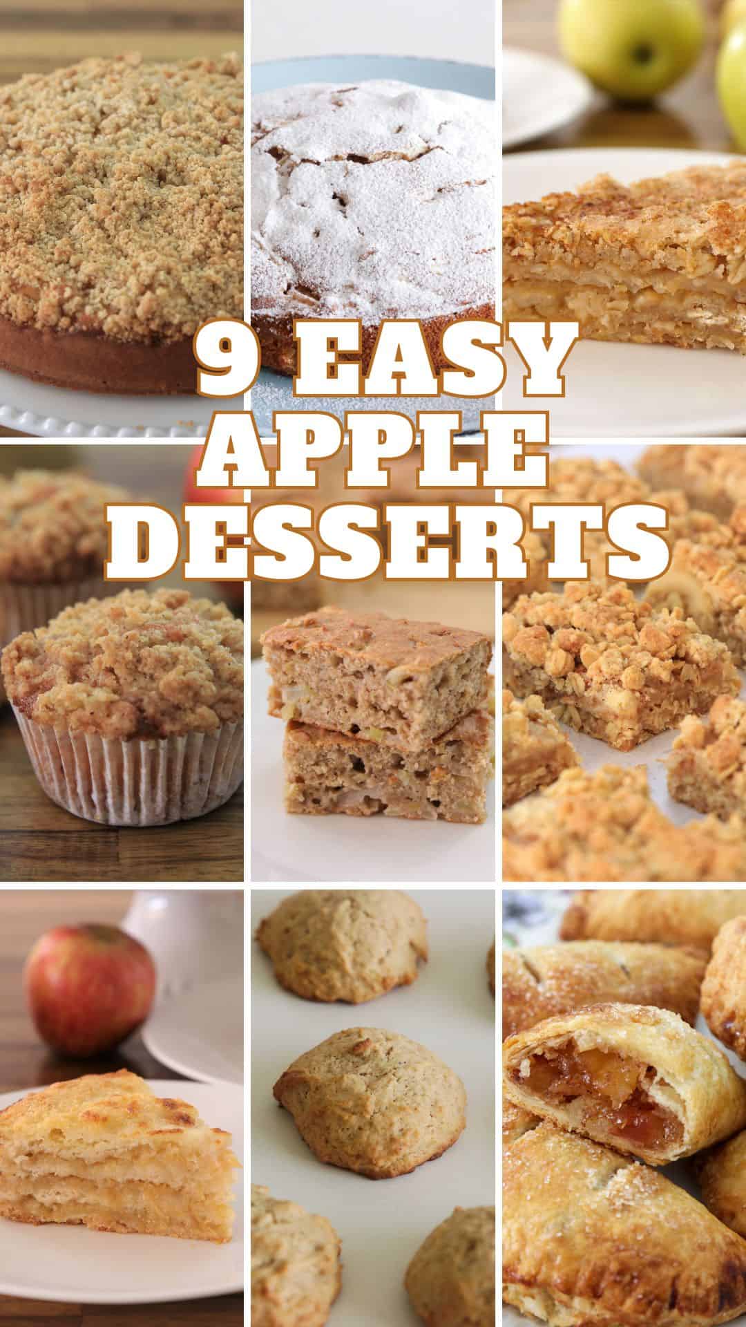 9 easy and delicious apple dessert recipes