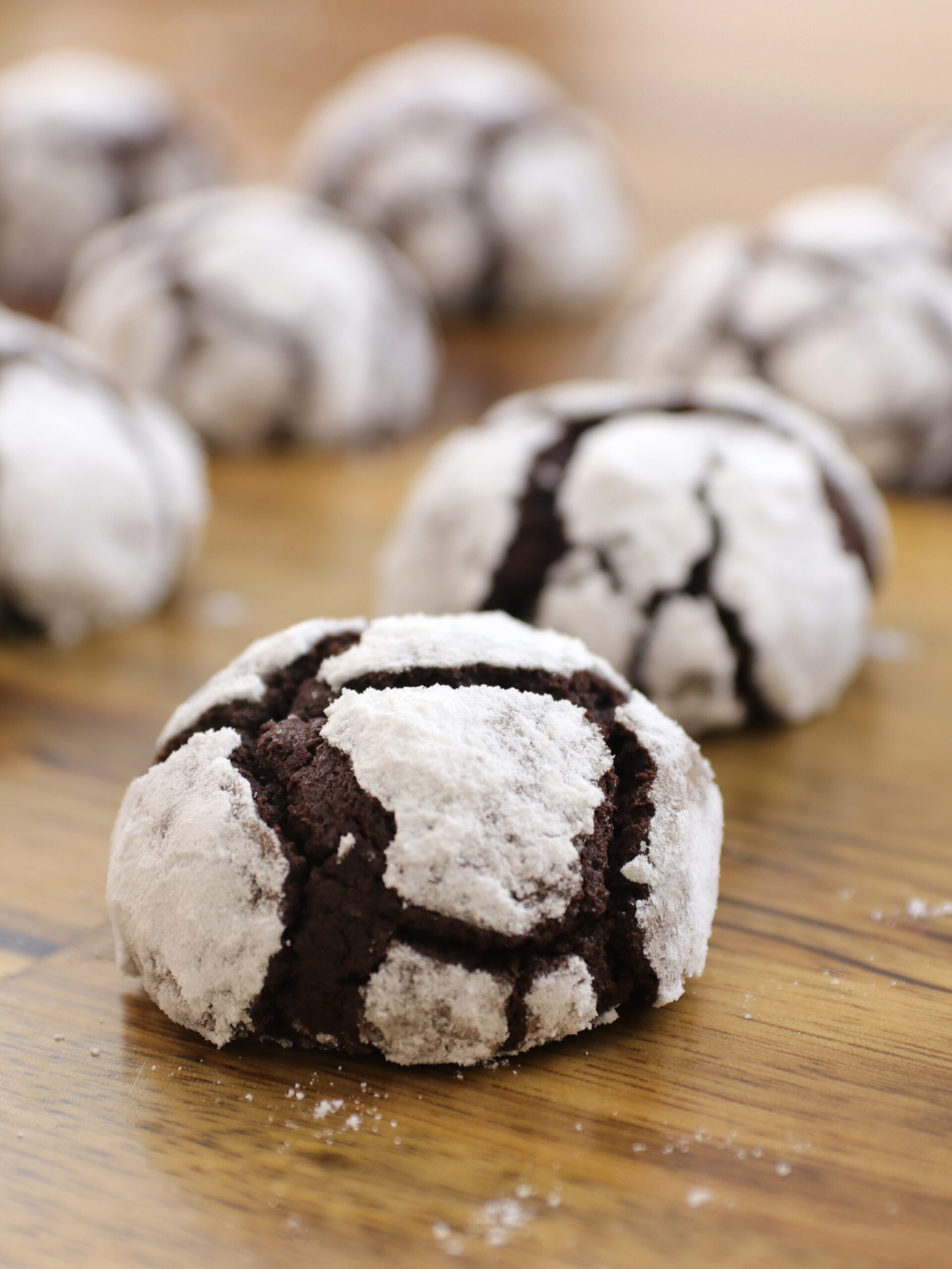 chocolate crinkle cookies