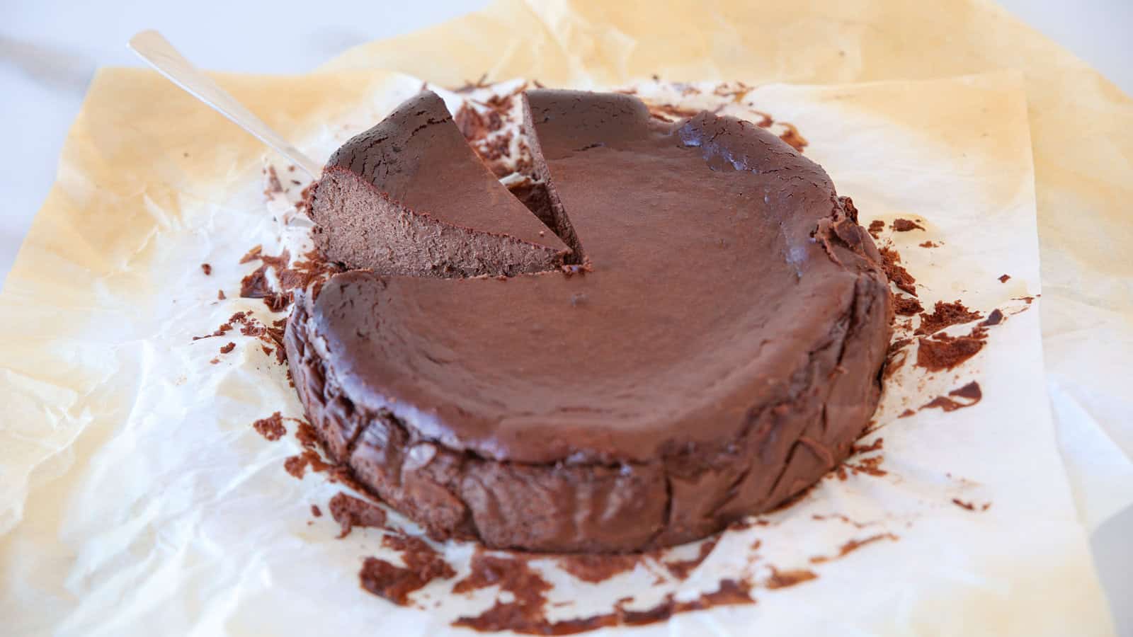 Chocolate Basque Cheesecake Recipe