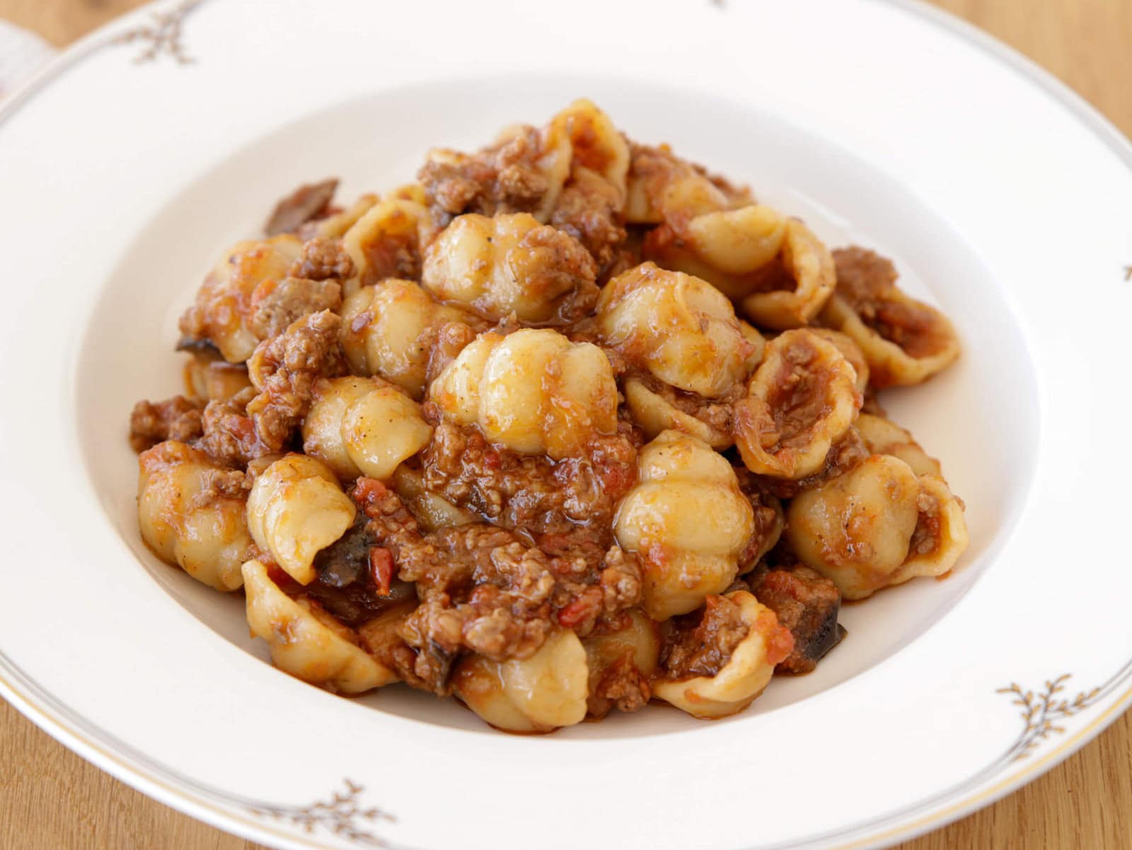 Eggplant Bolognese Pasta