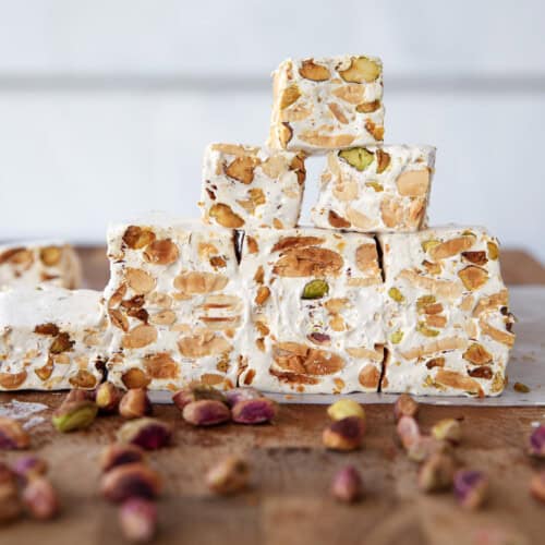 homemade nougat